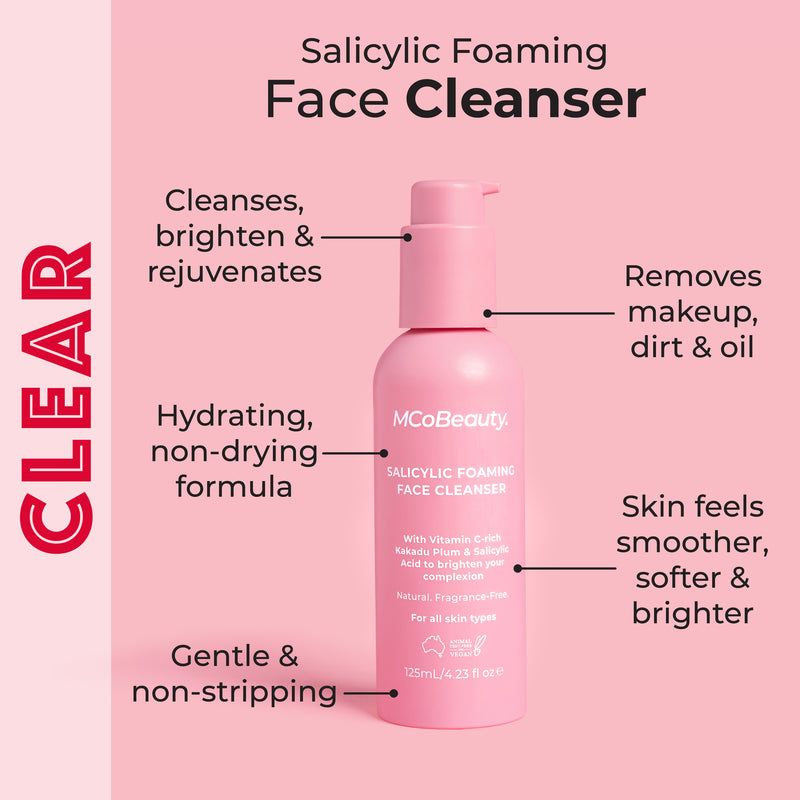 MCoBeauty Salicylic Foaming Face Cleanser 125ml
