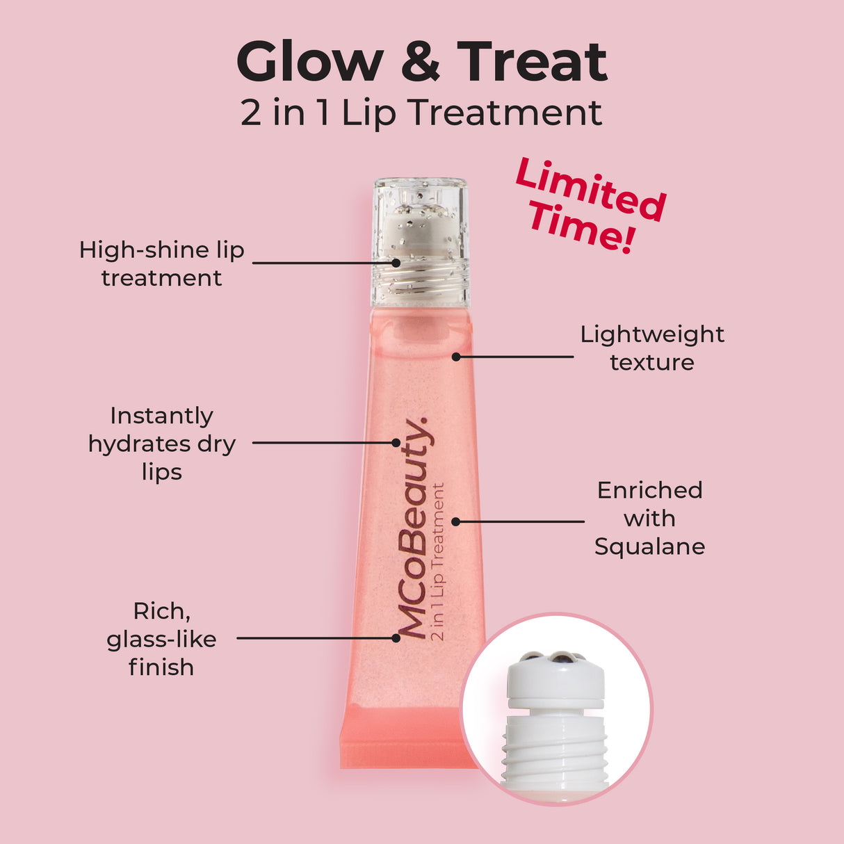 MCo MCW458 G&T 2in1 Lip Treat B/Cake