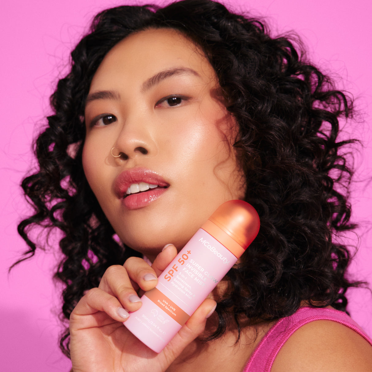 MCoBeauty Super Glow Invisible Face Mist SPF50+