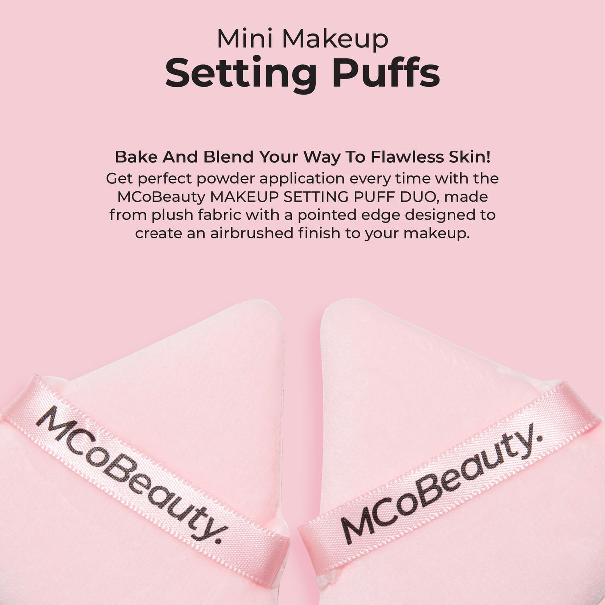MCo MCH483 Mini M/U Sett. Puffs 4pk