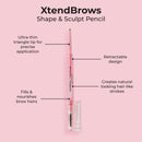 MCo MCH435 XtendBrow S&S Pencil L/Md