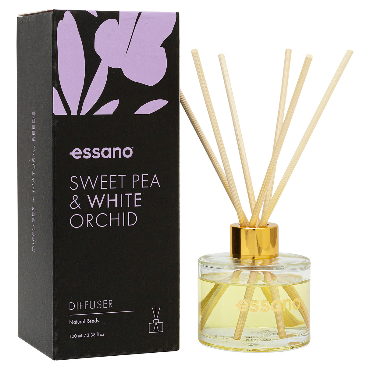 Essano Diffuser Sweet Pea & White Orchid 100ml