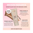 SugarBaby BRONZE RADIANCE Instant Glow Wash Off Bronzing Crème