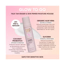 SugarBaby GLOW TO GO Faux Tan Eraser & Skin Primer Moisture Mousse