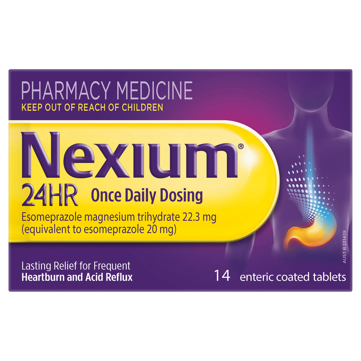 Nexium Tablet 20mg 14s