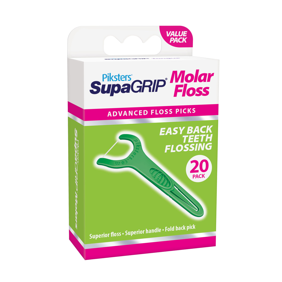 PIKSTERS Supagrip F/Picks Molar 20pk