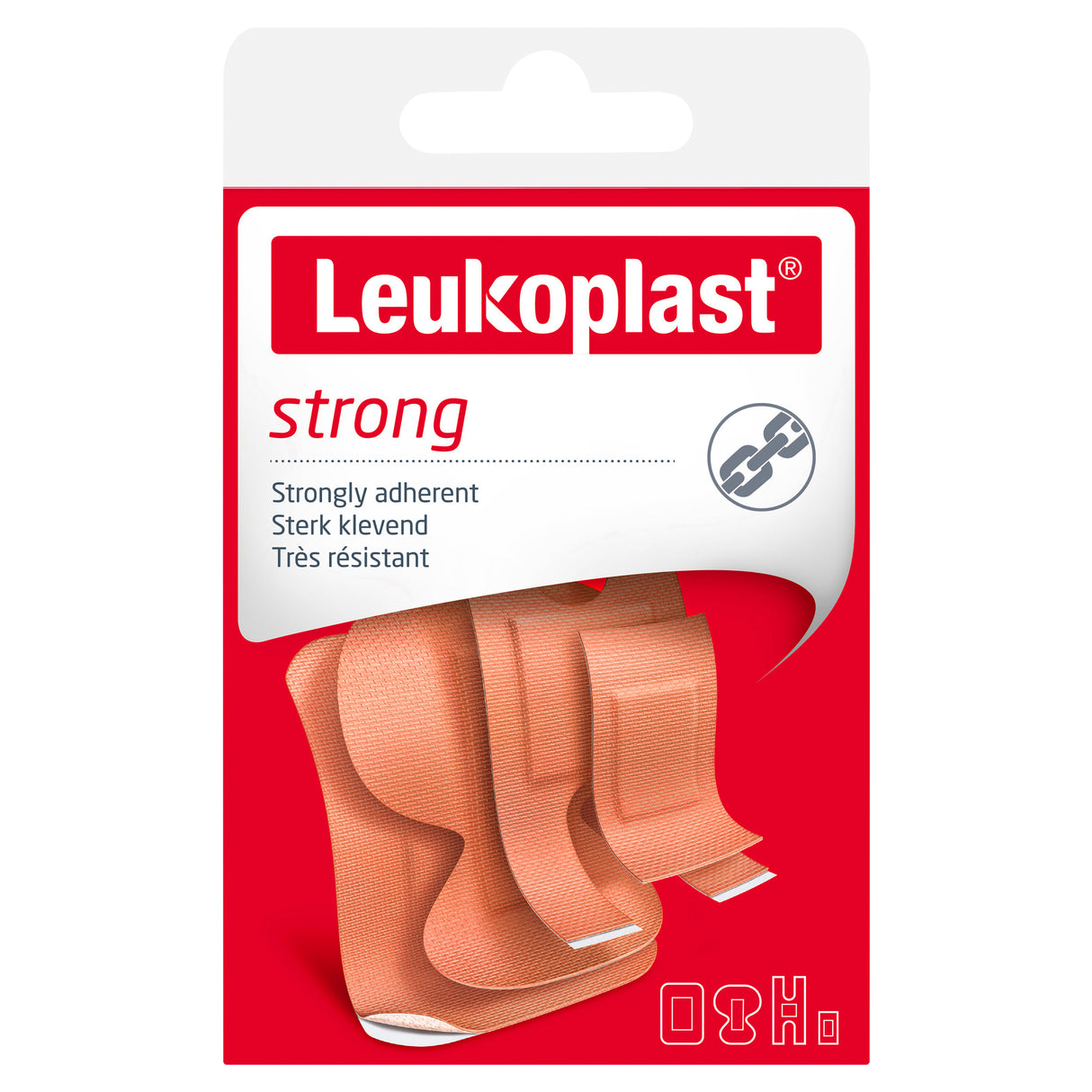 Leukoplast Strong Assorted 20 Pack