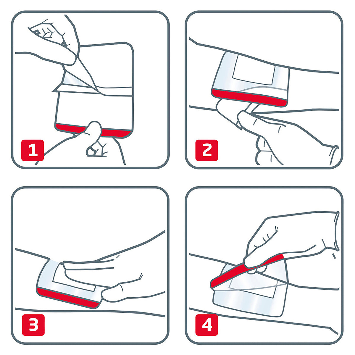 LEUKOMED T-Plus 5x7.2cm 5/box