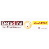 Betadine Sore Throat Lozenges Honey & Lemon 36 Pack