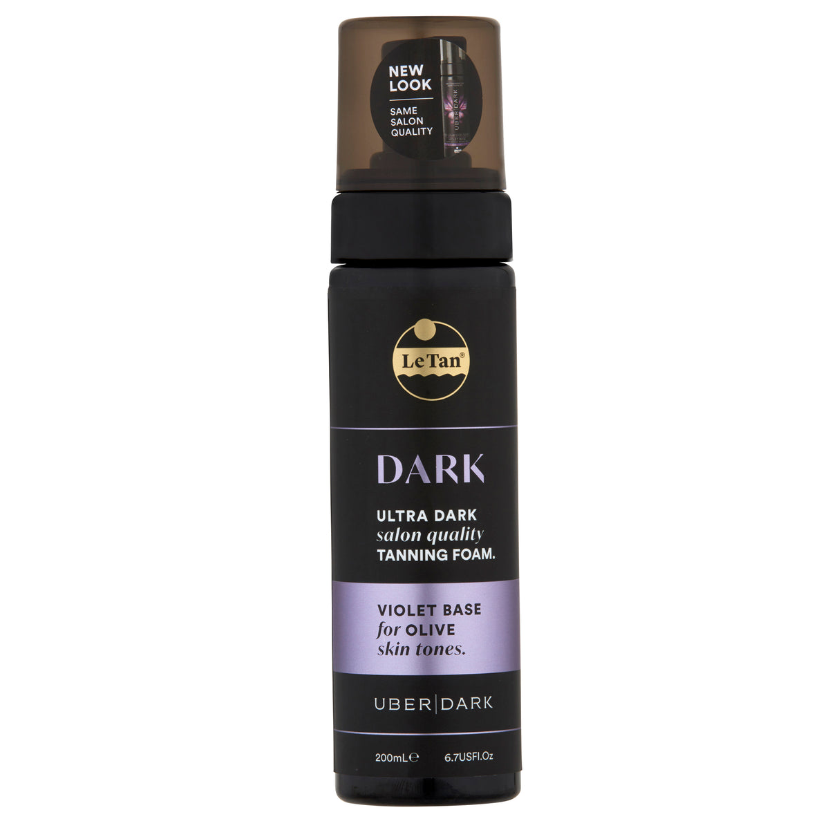 Le Tan Uber Dark Foam Violet Base 200ml