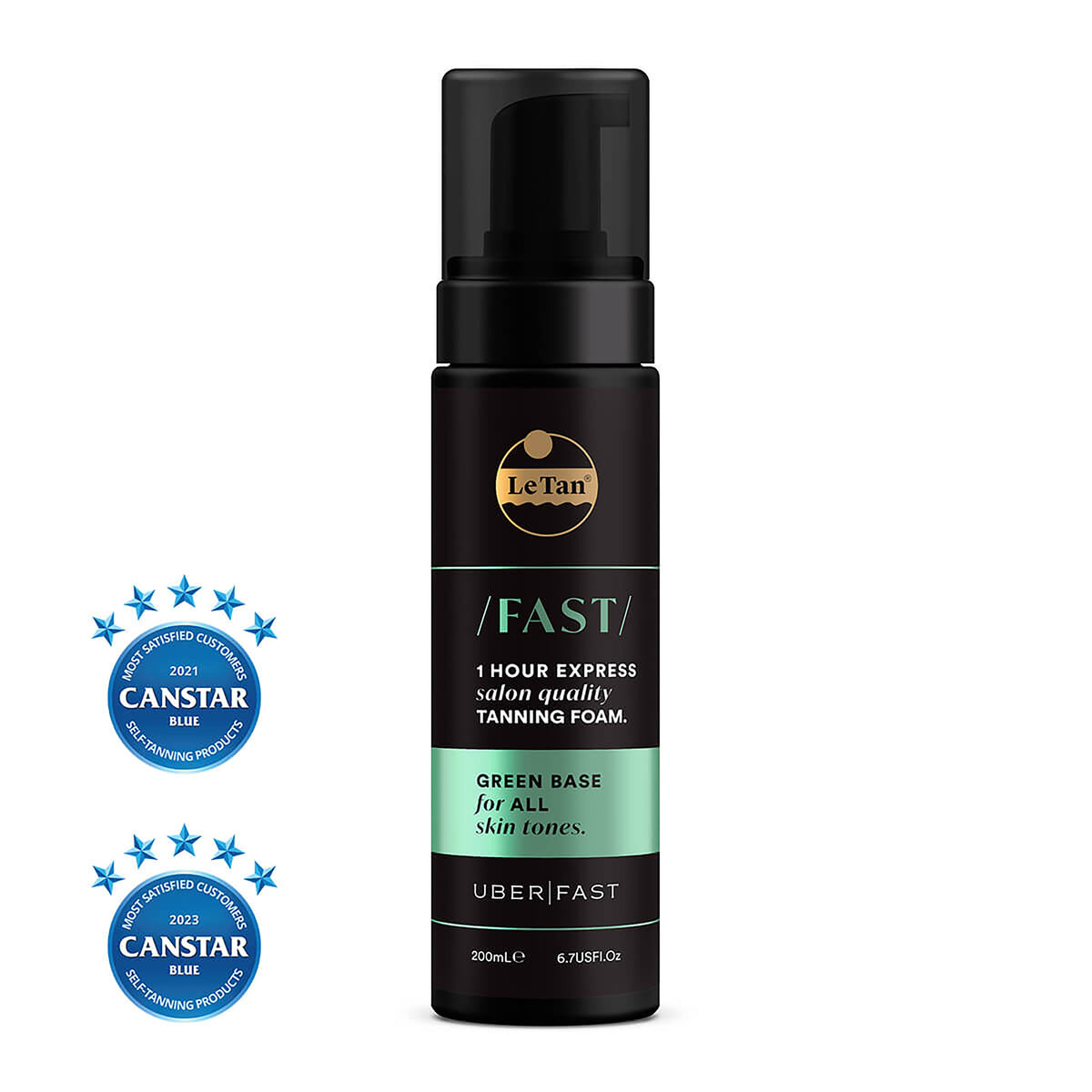 Le Tan Uber Dark Fast Tanning Green Base 200ml