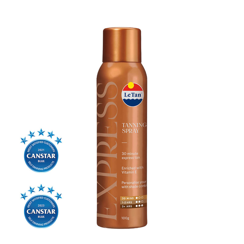 Le Tan Express Tan Self Tanning Spray 100ml