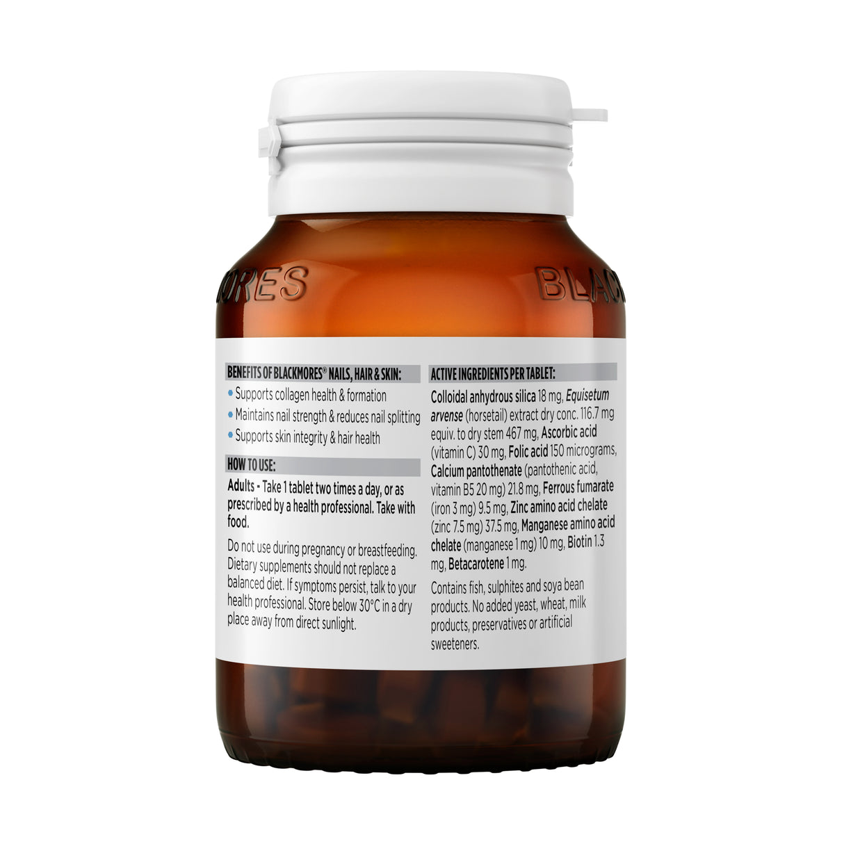 Blackmores Nails Hair Skin 120 Tabs