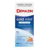 Demazin Cold Relief Colour Free Syrup 200ml