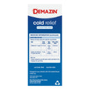 Demazin Cold Relief Colour Free Syrup 200ml