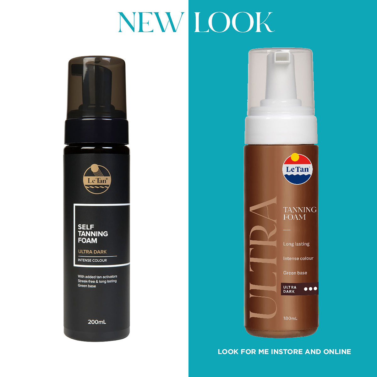 Le Tan Classic Self Tanning Foam Ultra Dark 180ml