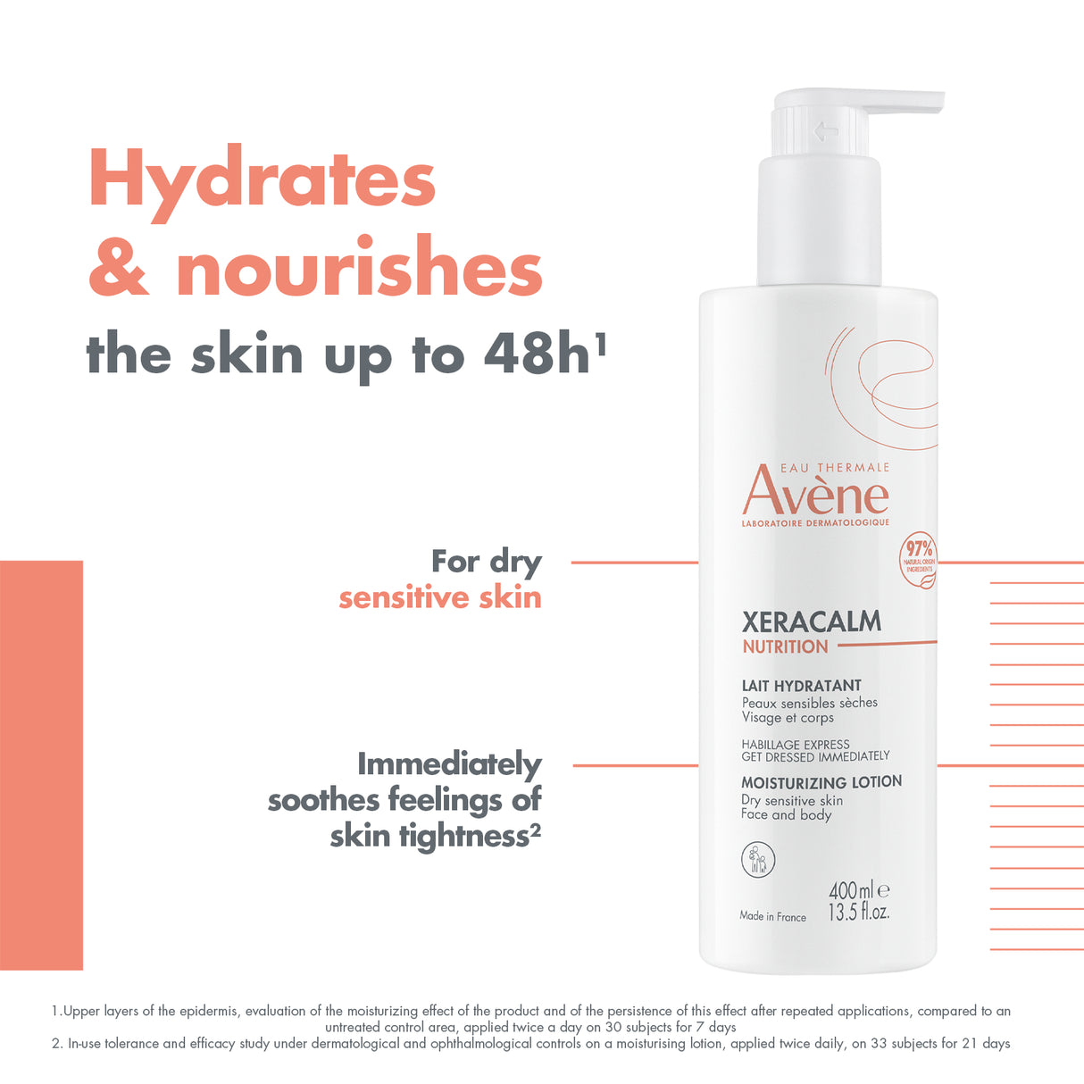 AVENE Nutri Moisture Lotion 400ml