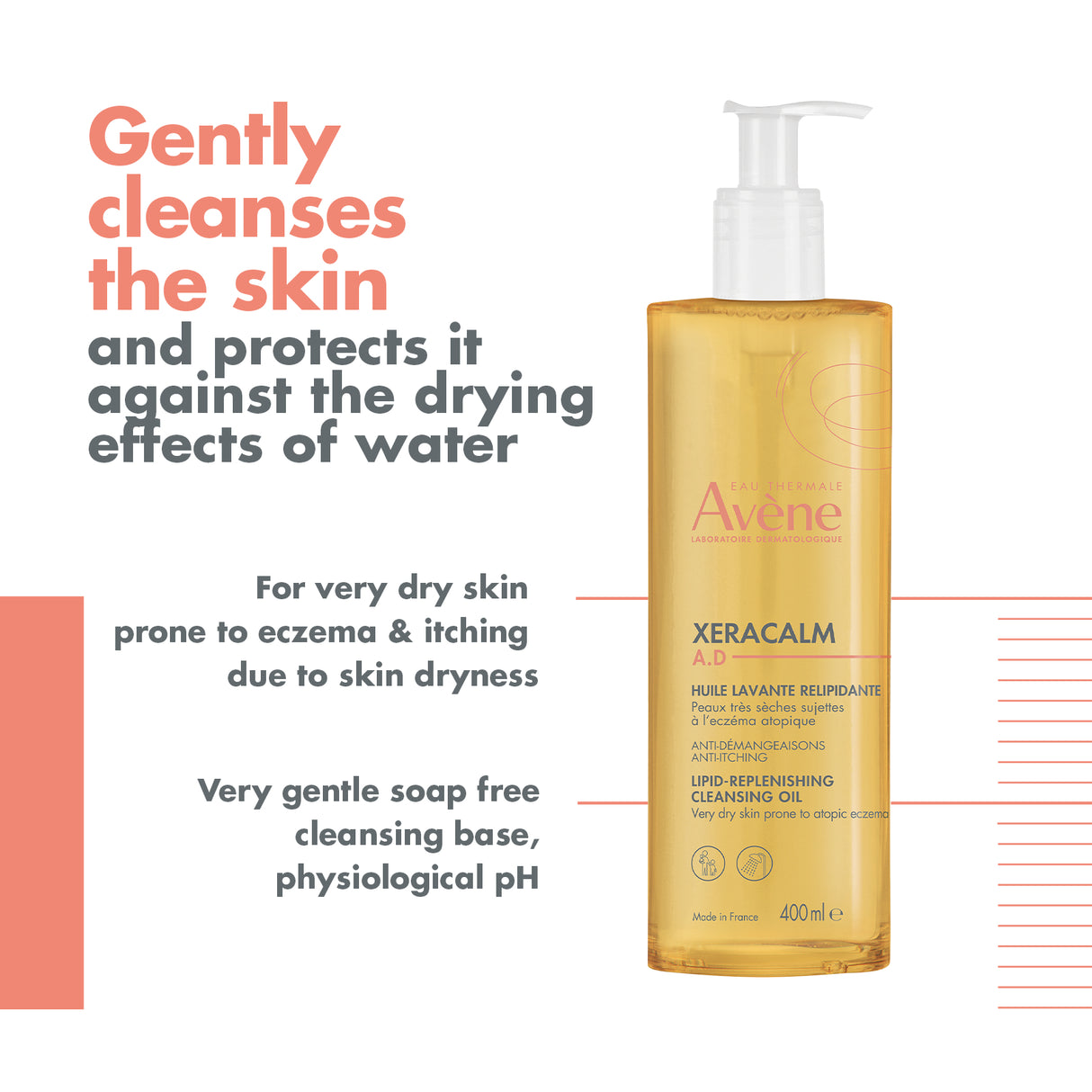 AVENE XeraCalm A.D. Cl Oil 400ml
