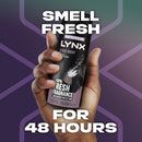 Lynx Deodorant Body Spray Black Night 165ml