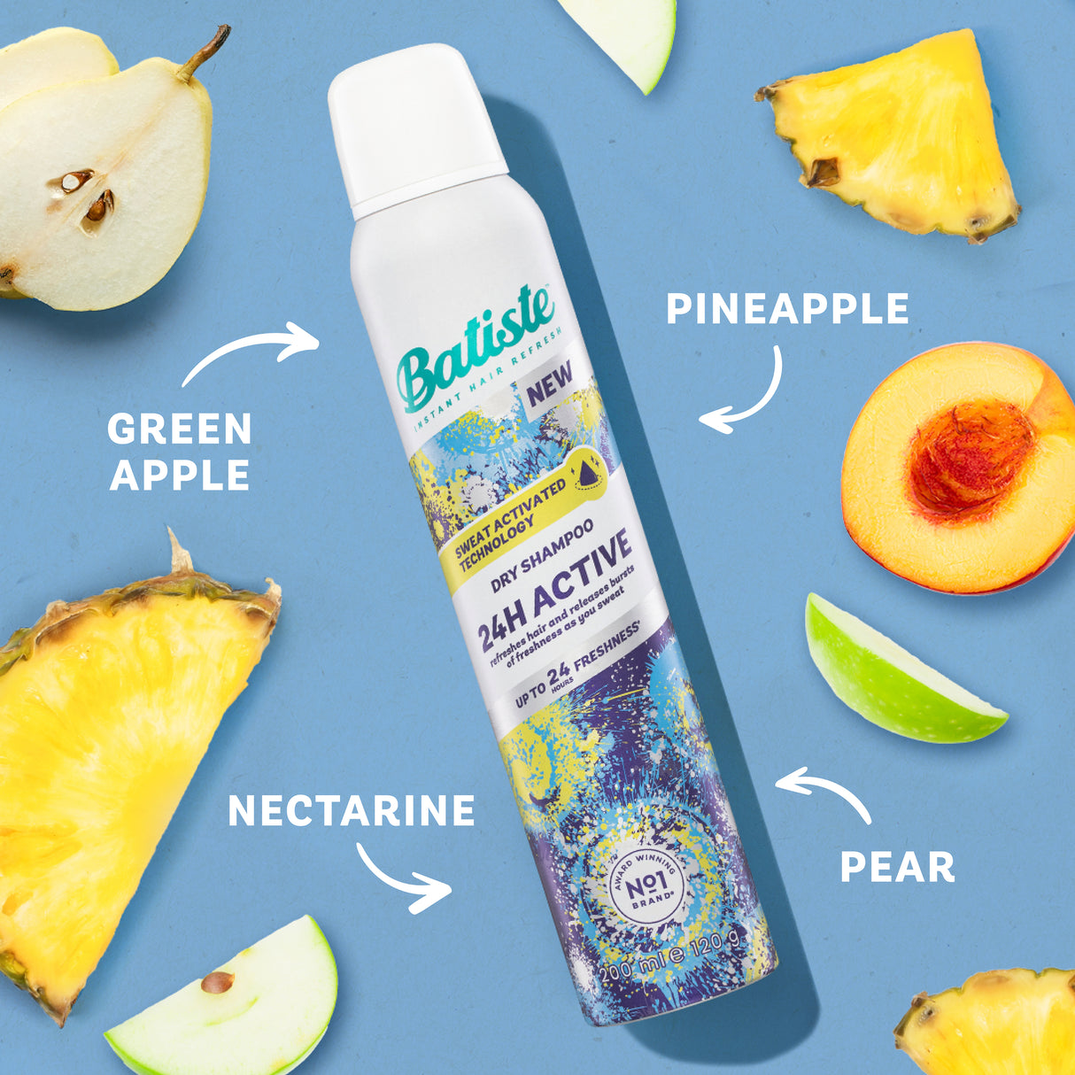 BATISTE Active Dry Shampoo 200ml