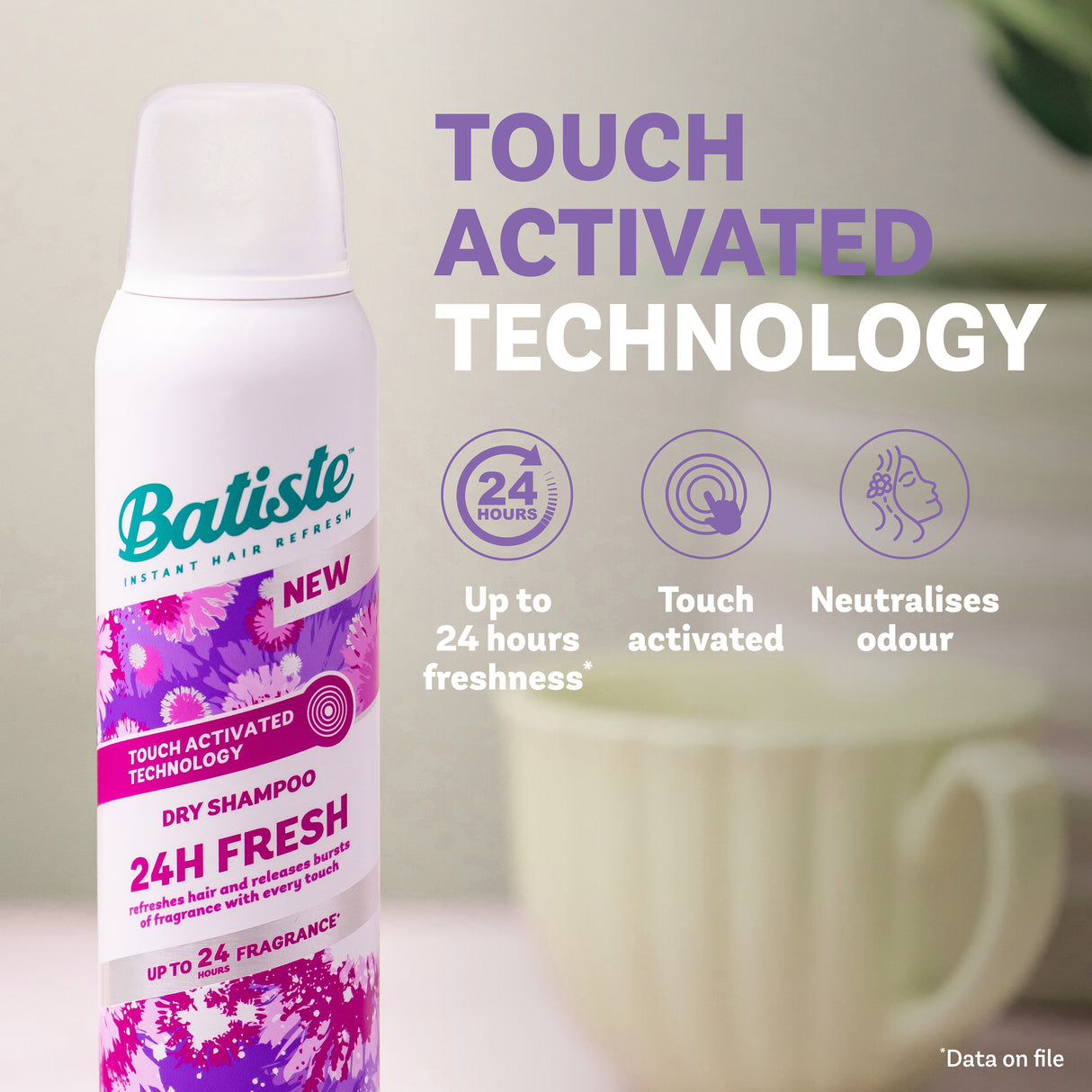 BATISTE Fresh Dry Shampoo 200ml