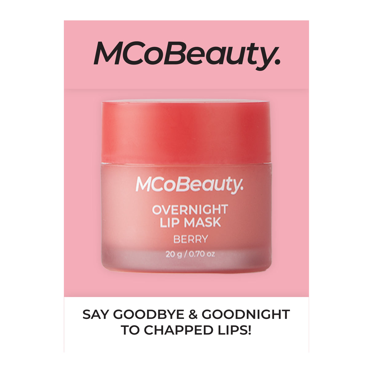 MCo MCH530 ON Lip Mask Berry