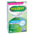 Polident Whitening Daily Cleanser for Dentures 36 Tablets