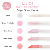 MCoBeauty Lip Oil Hydrating Treatment - Sheer Red