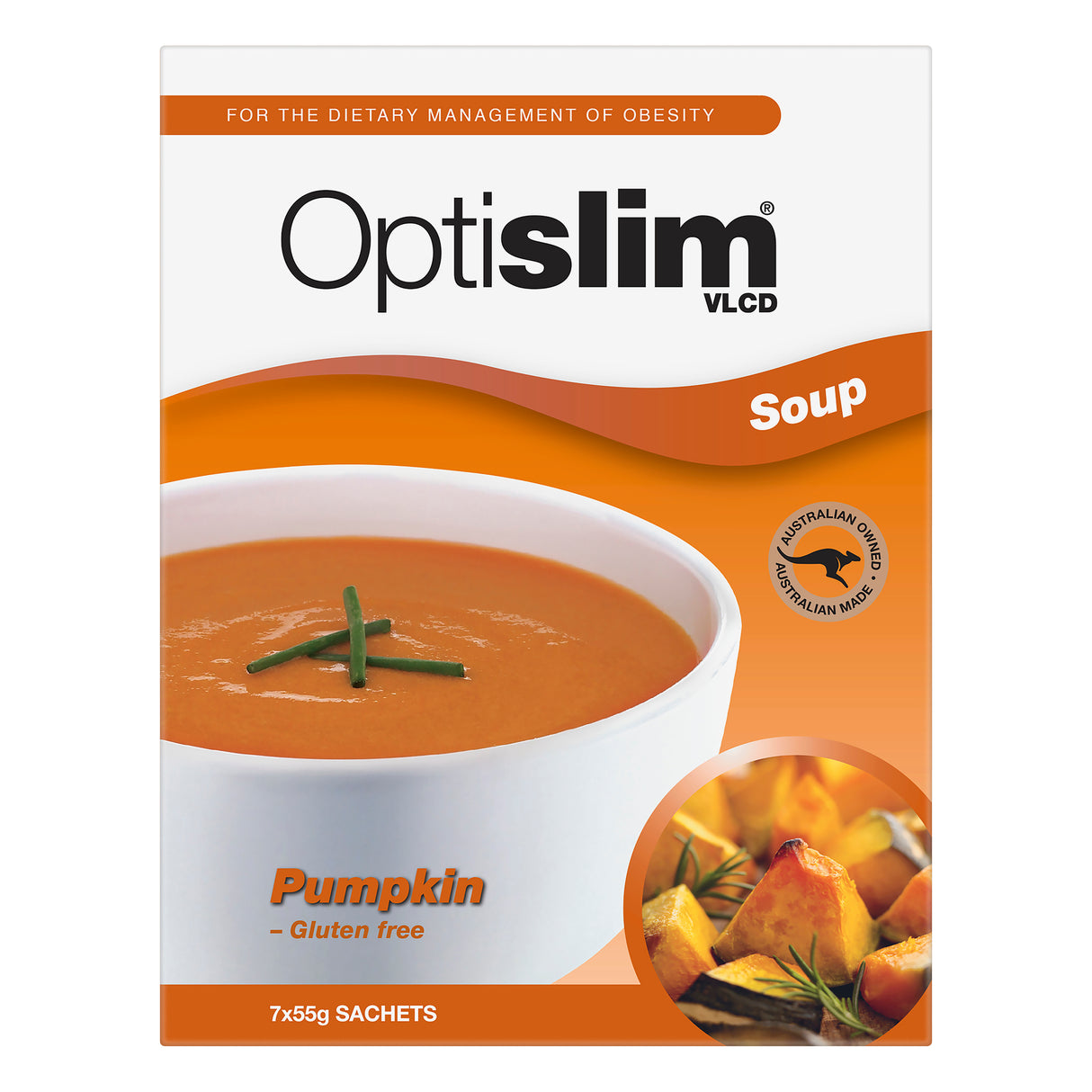 Optislim VLCD Pumpkin Soup 7 x 55g