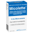 Micolette Enema Tubes 5mL 4s