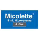 Micolette Enema Tubes 5mL 4s