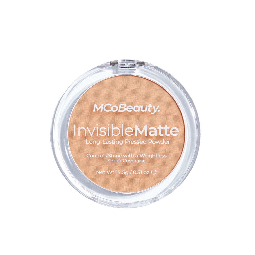 MCoBeauty. Invisible Matte Long Lasting Pressed Powder - Nude Beige