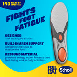 Scholl LiquiFlex Extra Support Insole Large