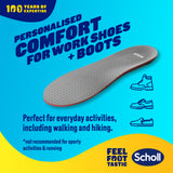 Scholl LiquiFlex Extra Support Insole Large