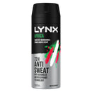 Lynx Antiperspirant Body Spray Africa (72hr anti sweat)165ml