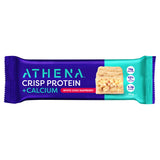 Athena Crisp Protein + Calcium White Choc Raspberry 55g bar