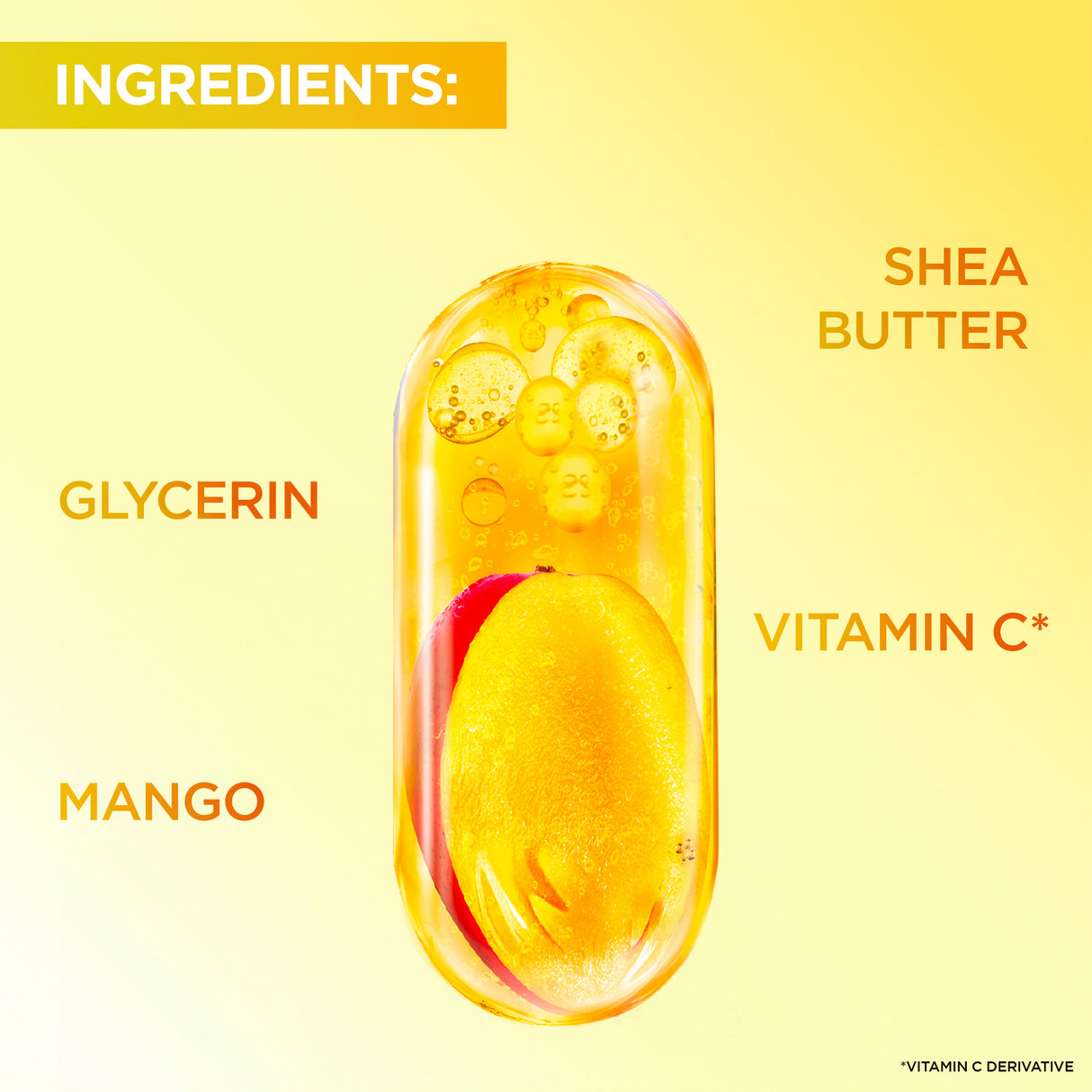 GARNIER Bodyfood Moisturiser Mango 380ml