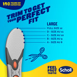 Scholl LiquiFlex Extra Support Insole Large