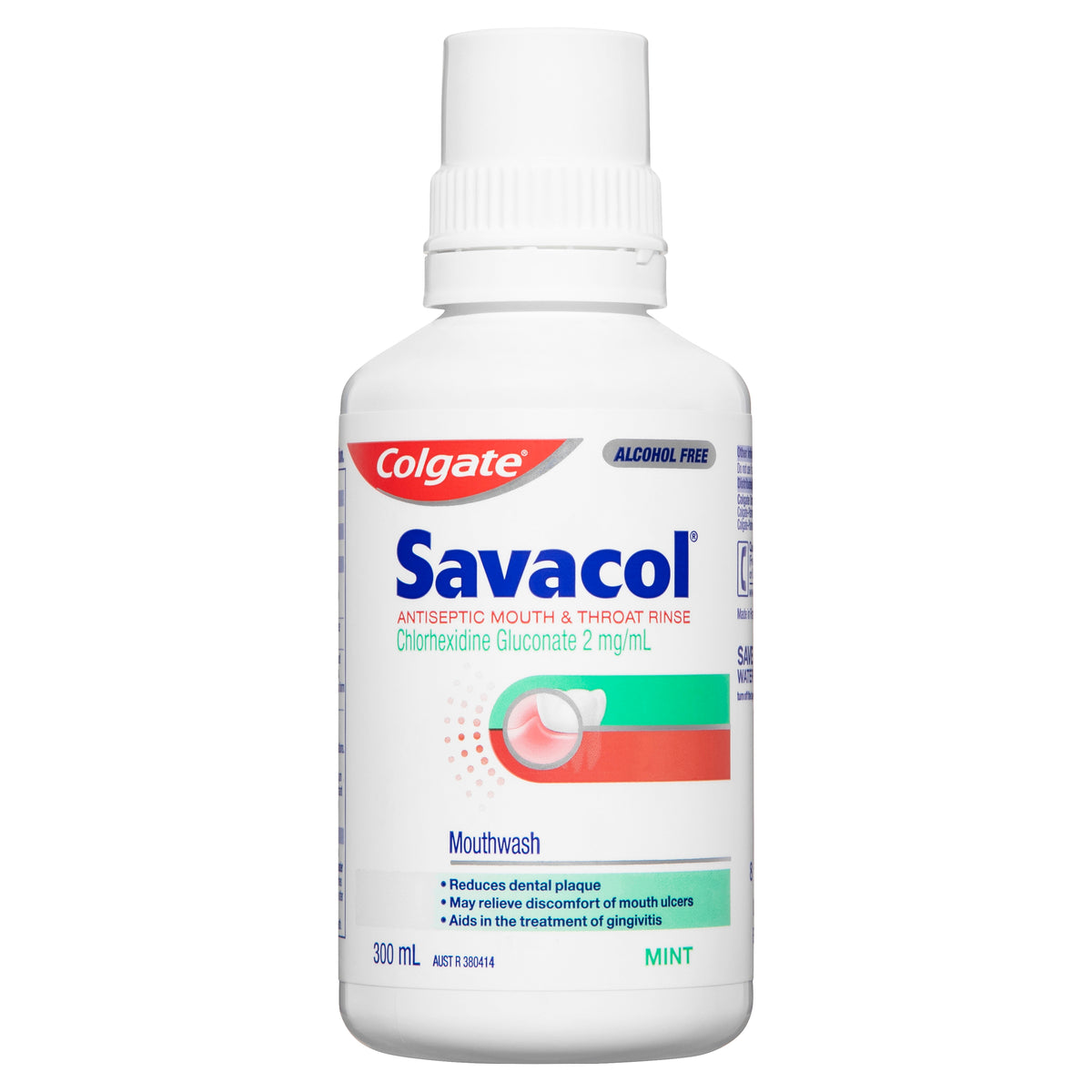 SAVACOL Orig Mint M/Wash Alc/F 300ml