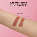 MCoBeauty Cream Matte Luxe Lipstick Cheeky Chat