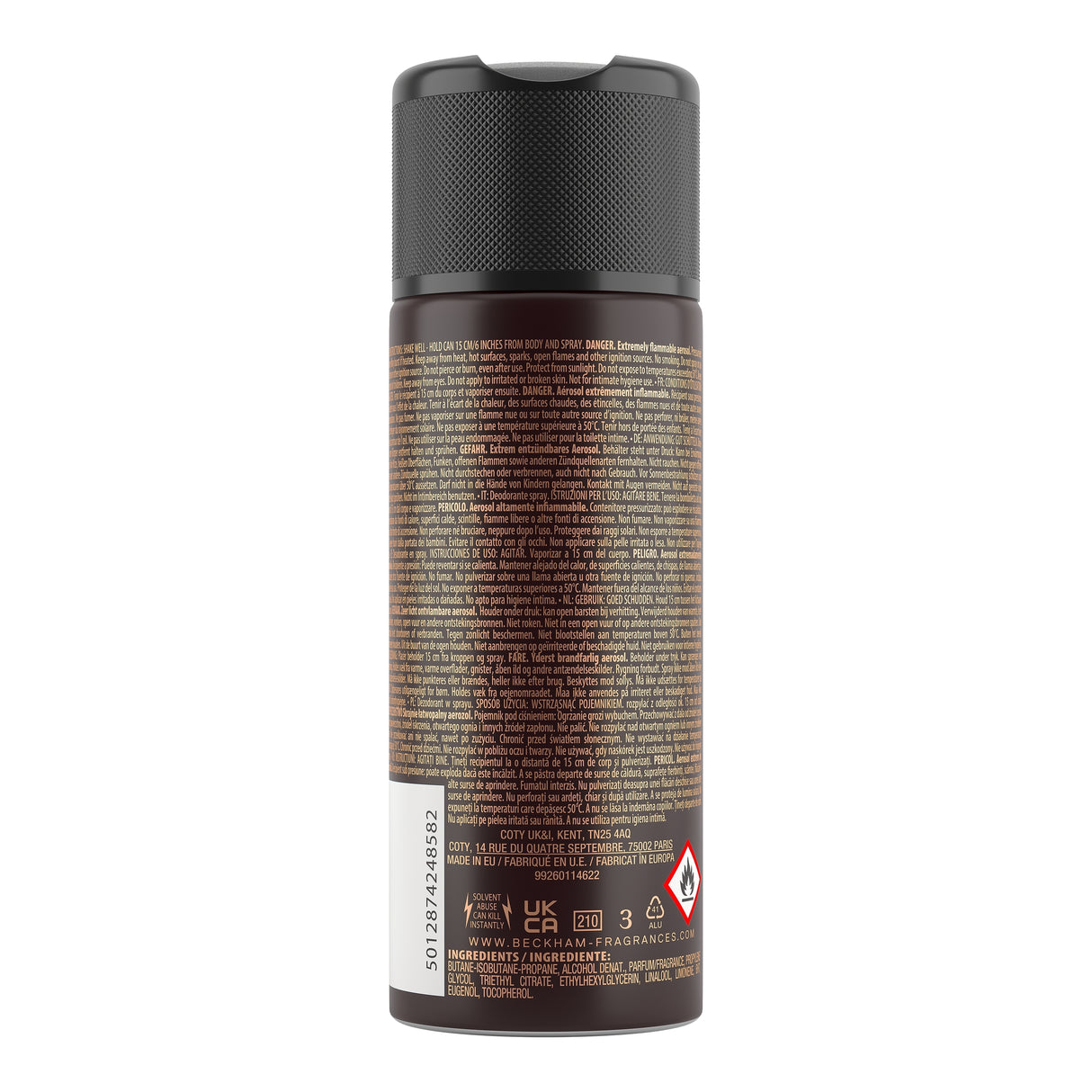 Beckham Intimately Deo Spray 150ml
