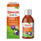 DEMAZIN Kids 2+chest +Imm Supp 200ml