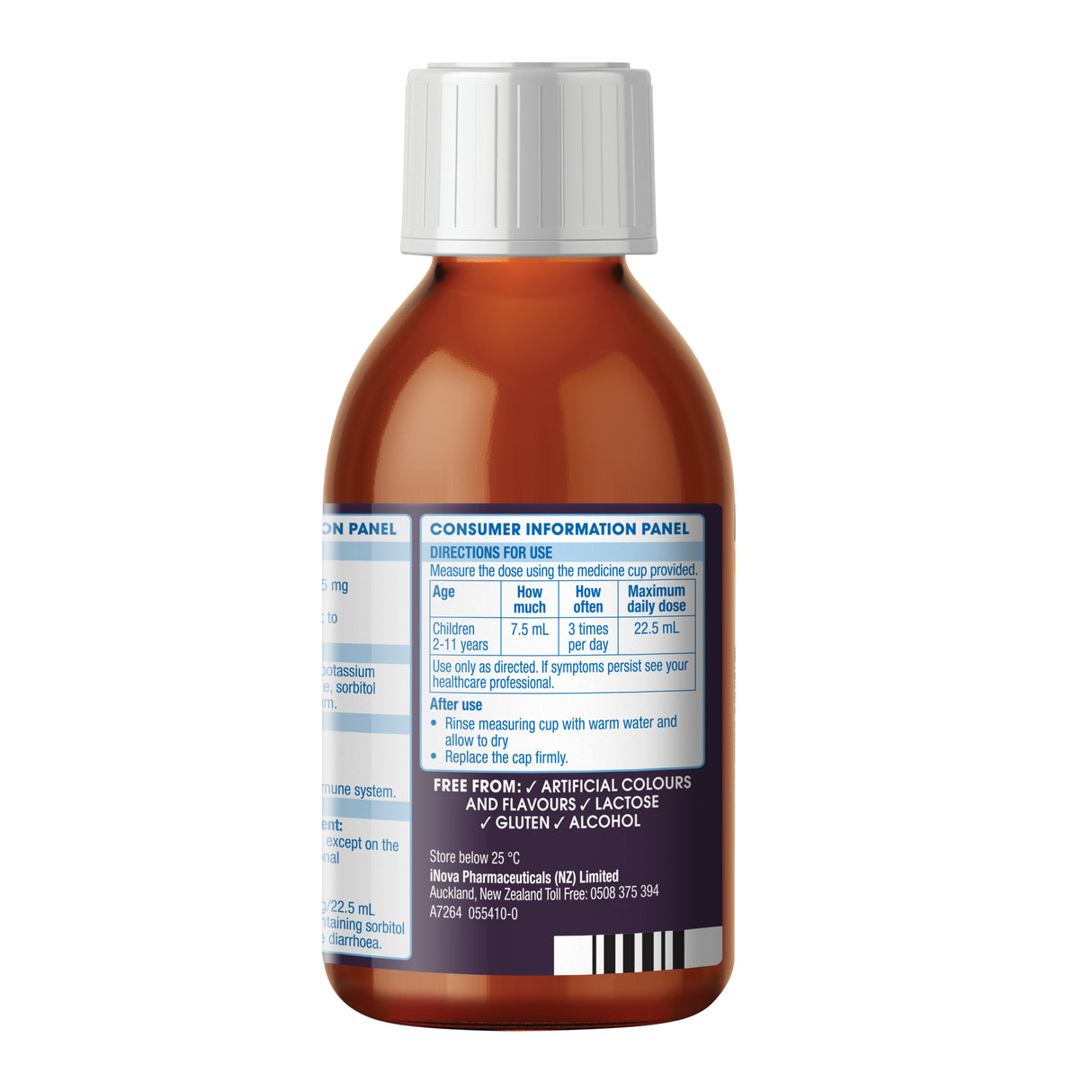 DEMAZIN Kids 2+I&C+Imm Supp 200ml