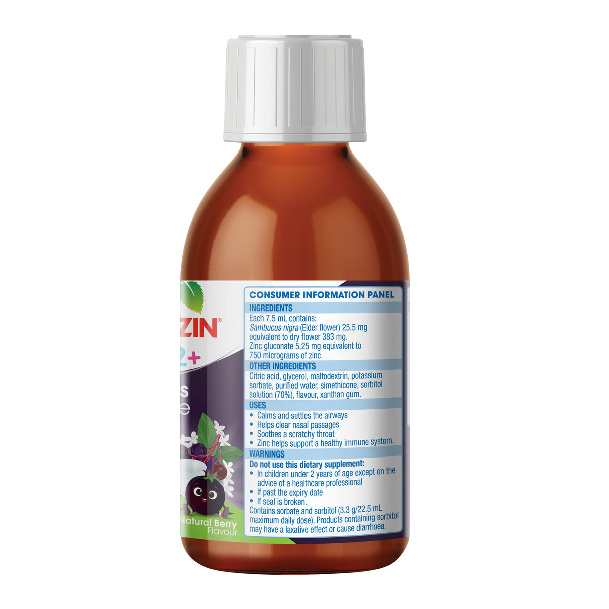 DEMAZIN Kids 2+I&C+Imm Supp 200ml