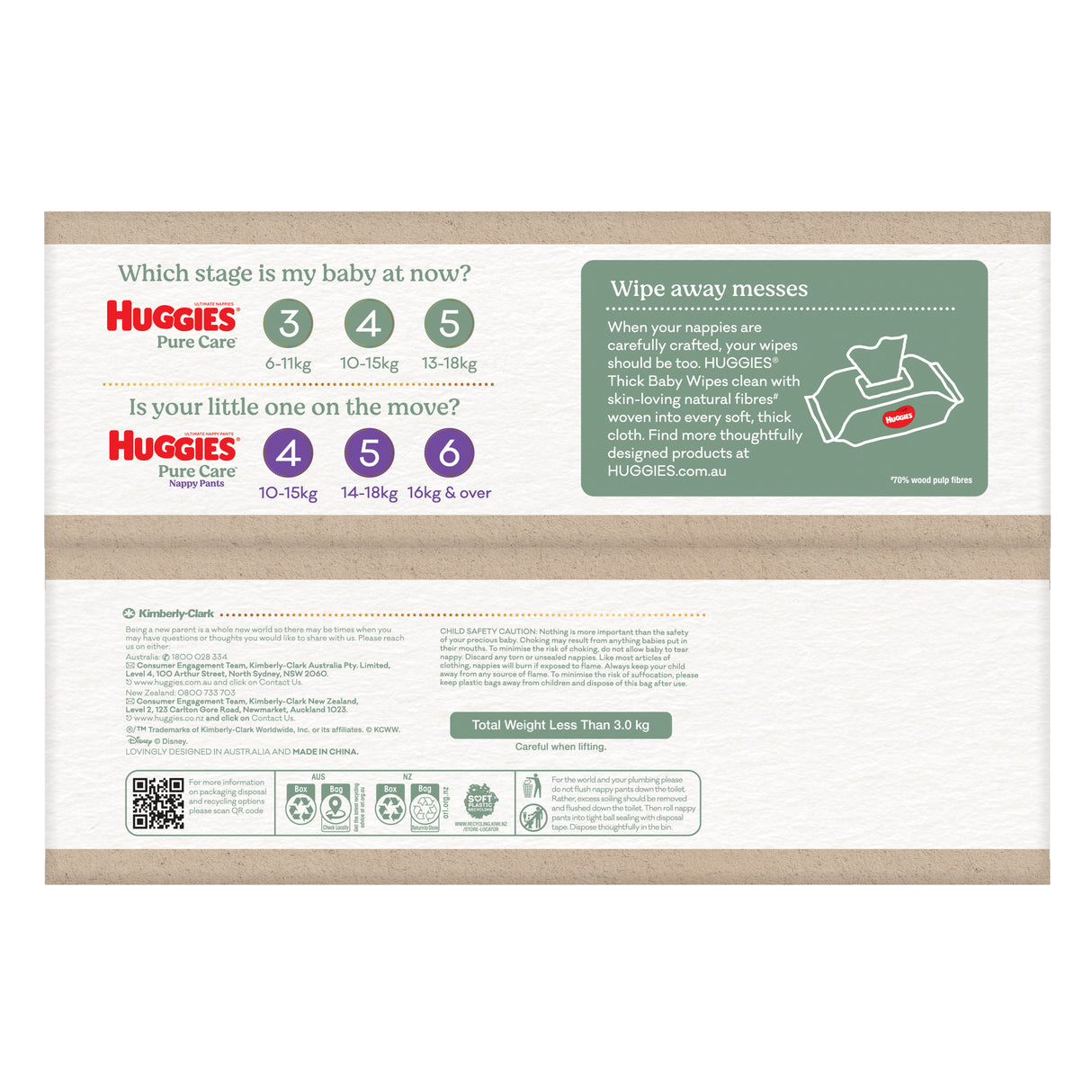 Huggies Ultimate Nappy Pants for Boys & Girls Size 6 (16kg & Over) 46 Pack