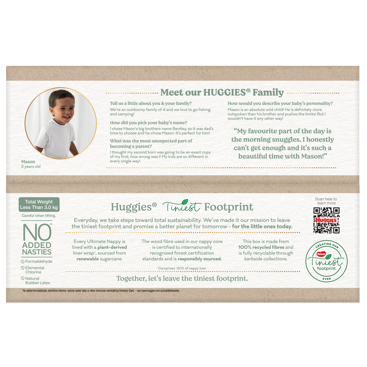 Huggies Ultimate Nappy Pants for Boys & Girls Size 6 (16kg & Over) 46 Pack