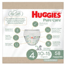 Huggies Ultimate Nappies Size 4 (10-15kg) 58 Pack