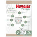 Huggies Pure Care Ultimate Nappy 3 Crawler Unisex 72pk