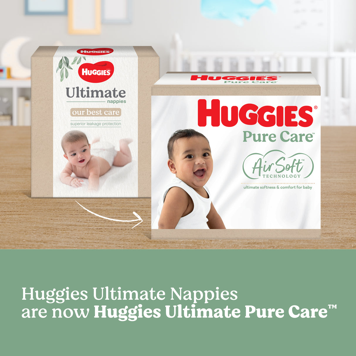 Huggies Pure Care Ultimate Nappy 3 Crawler Unisex 72pk