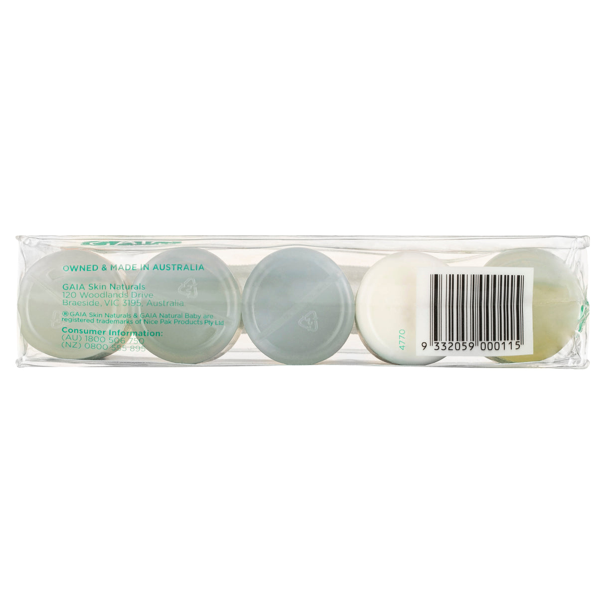 GAIA Baby Starter Kit 5x50ml